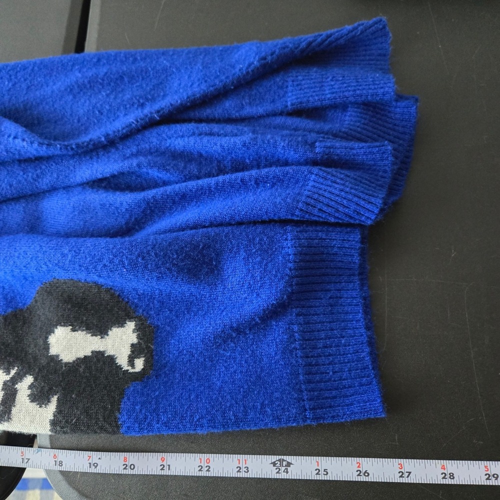 Ruby Rd Womens Boston Terrier Dog Sweater Plus 2X Knit Kitsch Whimsical Novelty - Picture 8 of 9